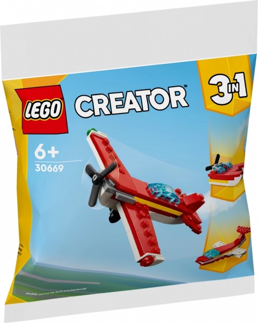 LEGO Creator 30669 Kultovní červený letoun