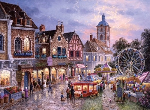 Puzzle 3000 prvků, Merry City