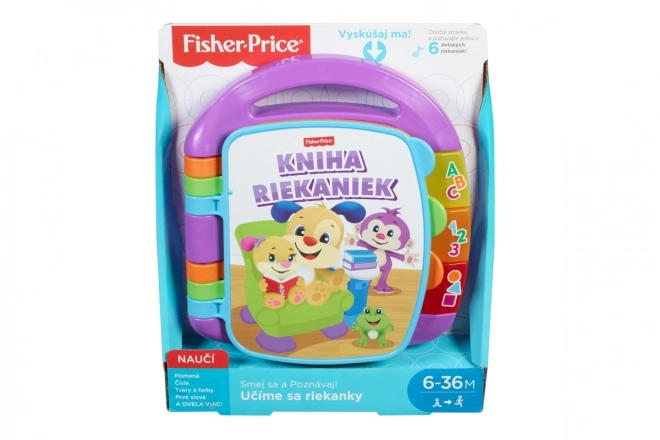 Fisher Price Učíme se říkanky FRC72 - SK slovensky