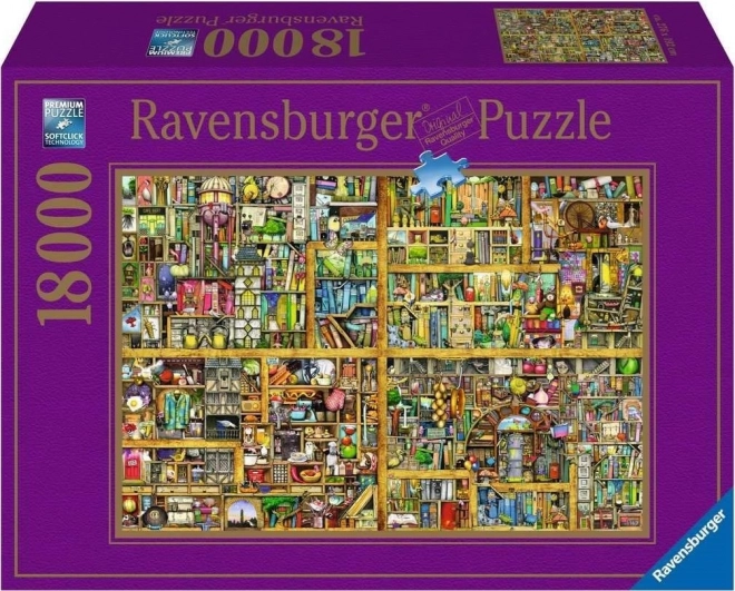 RAVENSBURGER Puzzle Kouzelná knihovna 18000 dílků