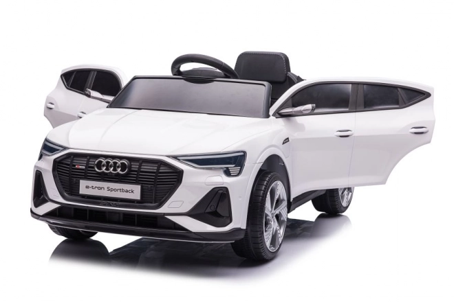 Audi E-Tron Autobaterie bílá QLS-6688