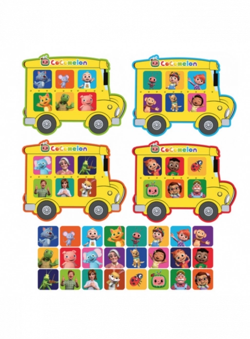 Cocomelon Autobus Bingo hra