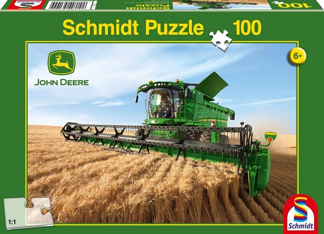 Puzzle kombajn John Deere