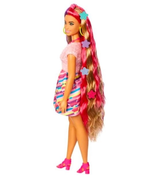 Panenka Barbie Totally Hair Flowers