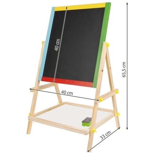 Dřevěná oboustranná tabule pro děti