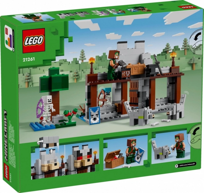 LEGO Minecraft 21261 Vlčí pevnost