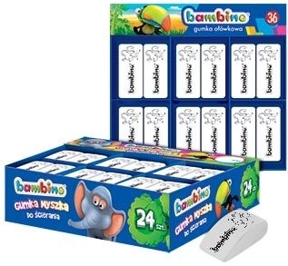 Bílá guma Bambino - 1 kus