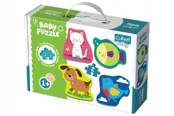 Baby puzzle se zvířátky - 8 dílků