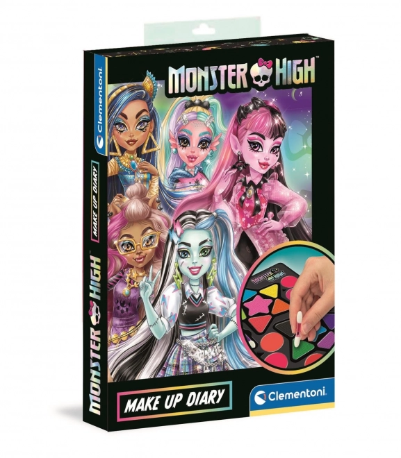 Sada Make Up deník Monster High od Clementoni