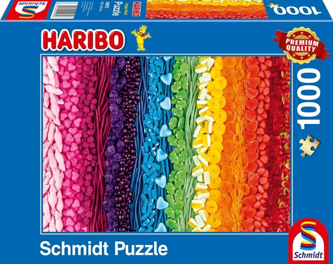 Puzzle Sladký svět Haribo 1000 dílků