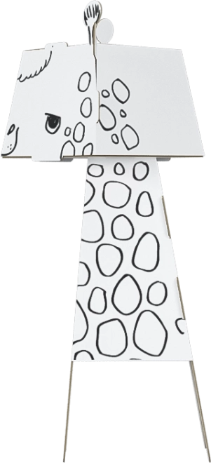 3D omalovánky – Žirafa