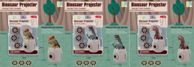 Projektor s dinosaurem 10 cm