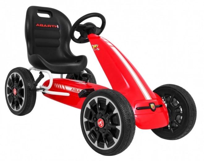 Gokart licencovaný ABARTH červený