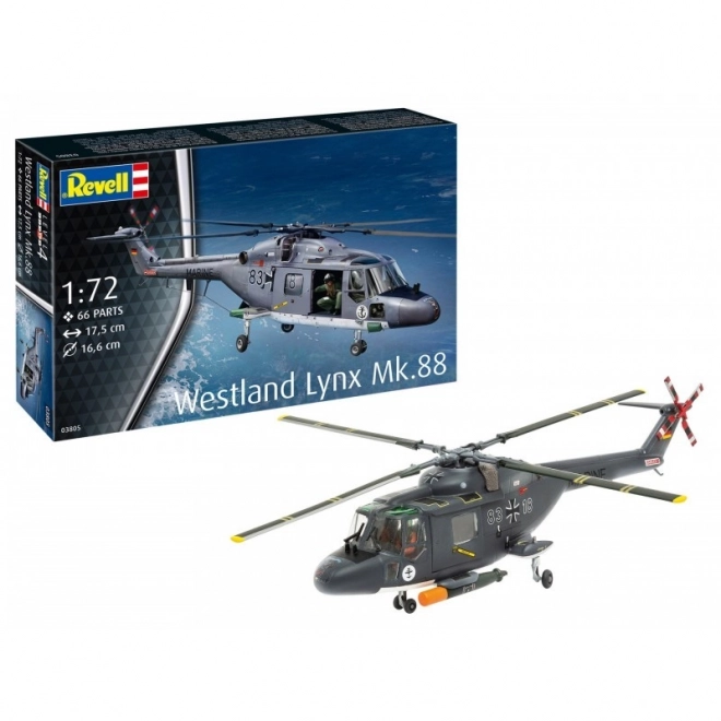 Plastikový model vrtulníku Westland Lynx MK.88A 1/72