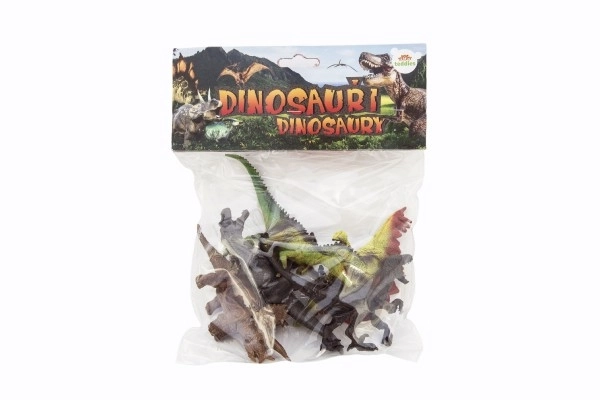 Dinosaurus plast 14-19cm 6ks v sáčku