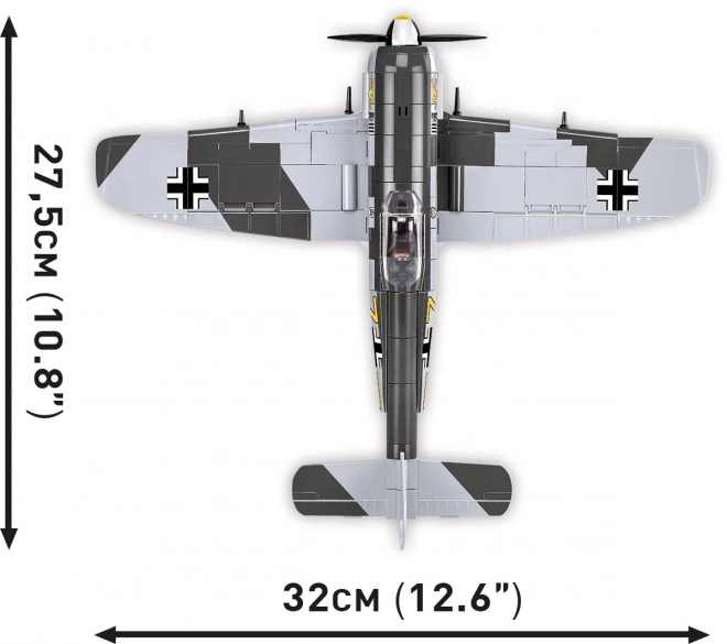Stavebnice Historická Kolekce WWII Focke-Wulf FW 190 A-3 382 kostek