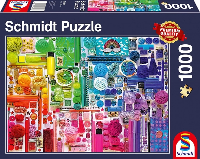 Puzzle Barvy duhy 1000 dílků