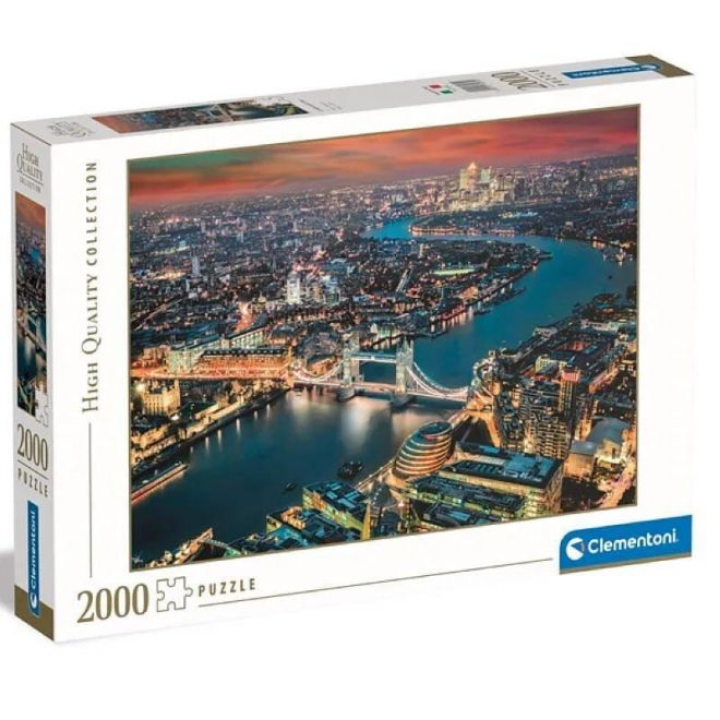 Puzzle 2000 prvků Vysoce kvalitní letecký pohled na Londýn