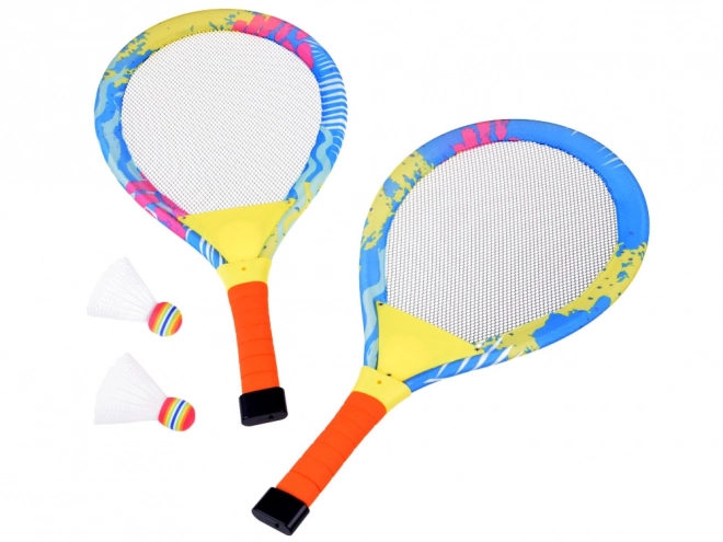 Svítící badmintonový set