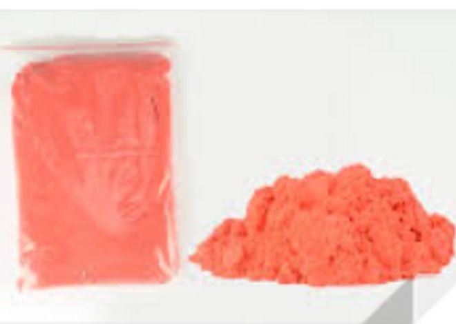Kinetický písek 1 kg v sáčku oranžový