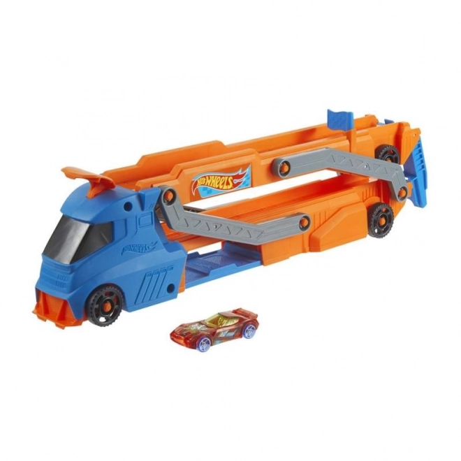Tahač Hot Wheels s odpalovačem