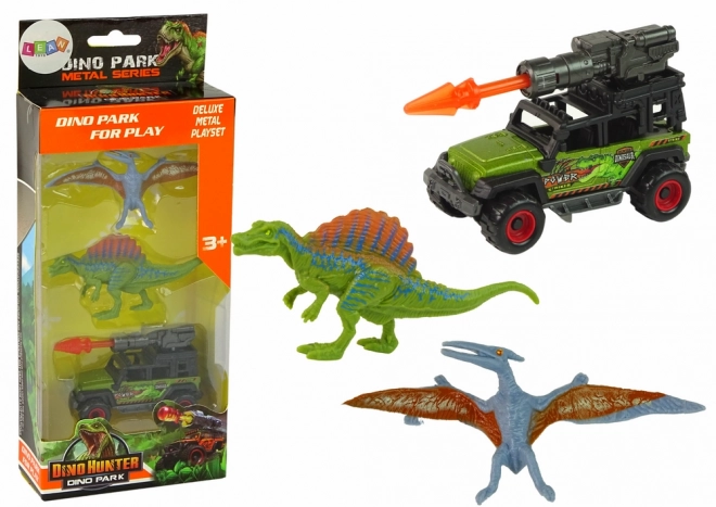 Sada figurek dinosaurů Auto Rocket Orange