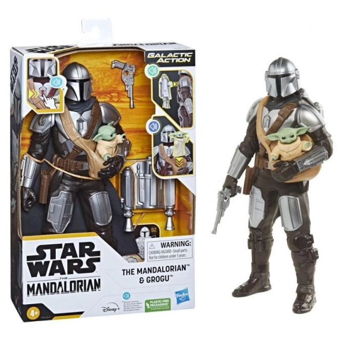 Star Wars Galactic action figurka Mandalorian a Grogu