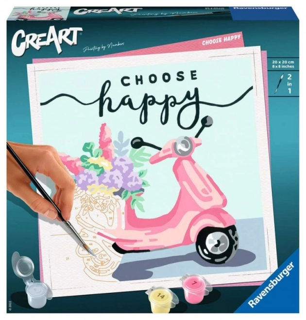 CreArt Vyberte si Happy painting