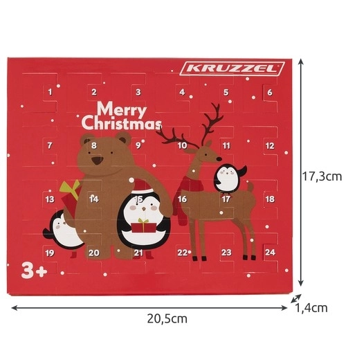 Adventní kalendář pro malé parádnice Kruzzel 22643