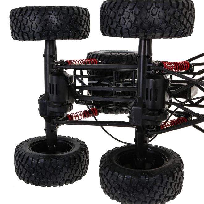Dálkově ovládané pásové vozidlo Crawler Rock 1:8 pro děti 6+ 2,4 GHz dálkové ovládání + náhradní kola