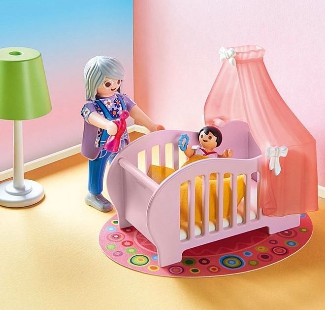 Domeček pro panenky 70210 Dětský pokoj s figurkami