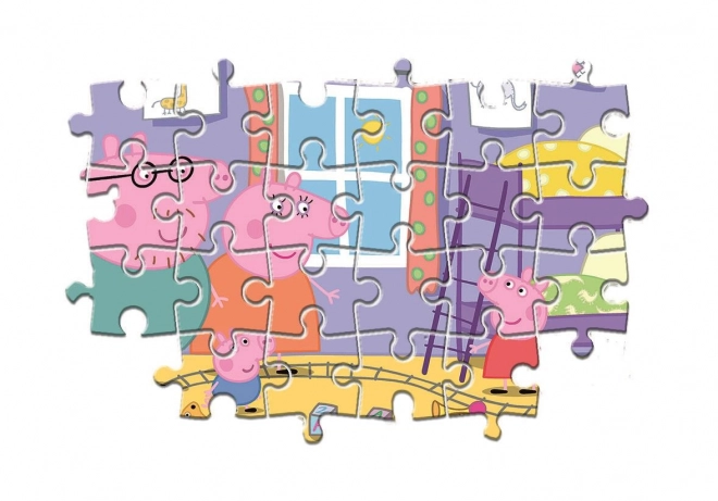 Puzzle Prasátko Peppa Maxi 60 dílků