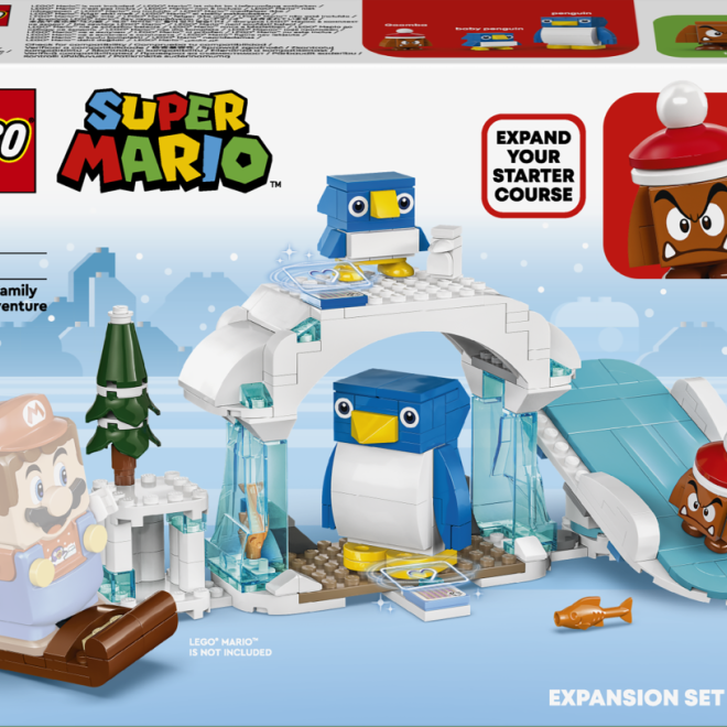 LEGO® Super Mario™ 71430 Sněhové dobrodružství s rodinou penguin – rozšiřující set