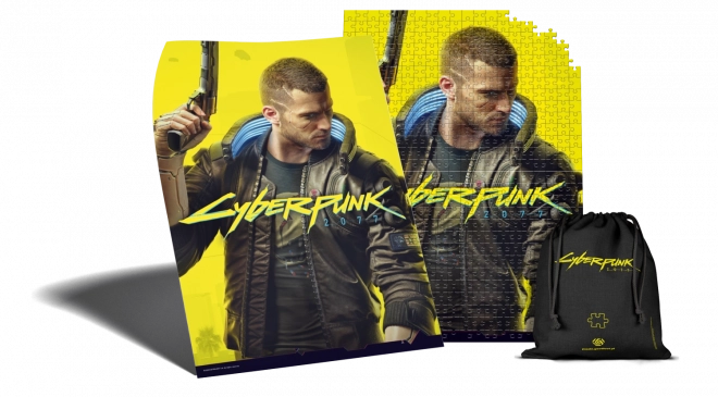 GOOD LOOT Puzzle Cyberpunk 2077 - Keyart male V (muž) 500 dílků