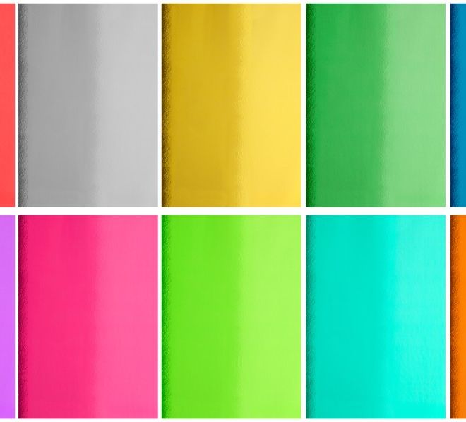 Papíry barevné se zrcadlovým efektem A4