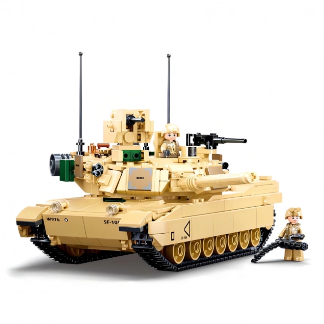 Sluban Model Bricks M38-B0892 Bitevní tank M1A2 Abrams