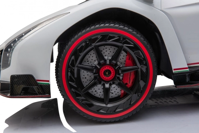 Lamborghini Veneno dětský elektrický vůz bílý