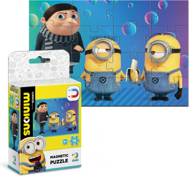 Magnetické puzzle Mimoni Malý Gru