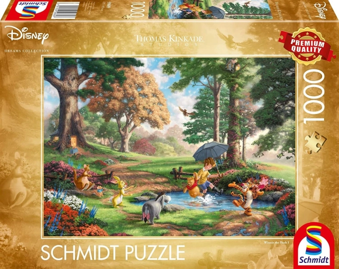 SCHMIDT Puzzle Medvídek Pú 1000 dílků