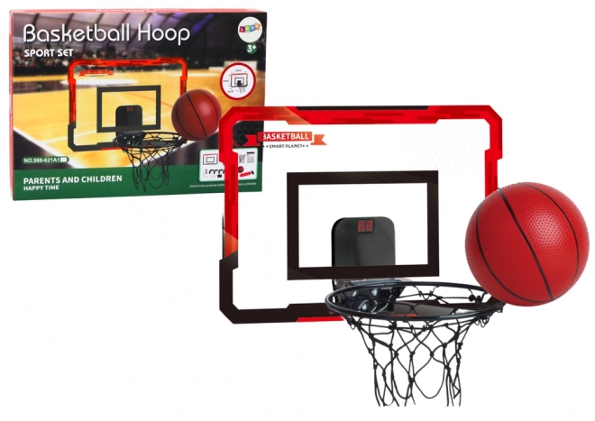 Dětská basketbalová nástěnka Counter Ball Set