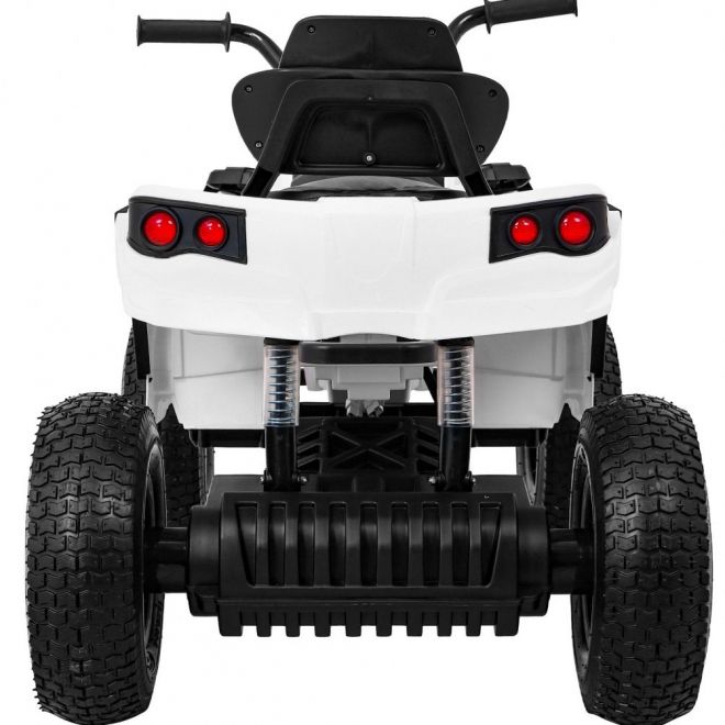 Dětská baterie ATV Air Quad White + nafukovací kola + rádio MP3 + startování zdarma