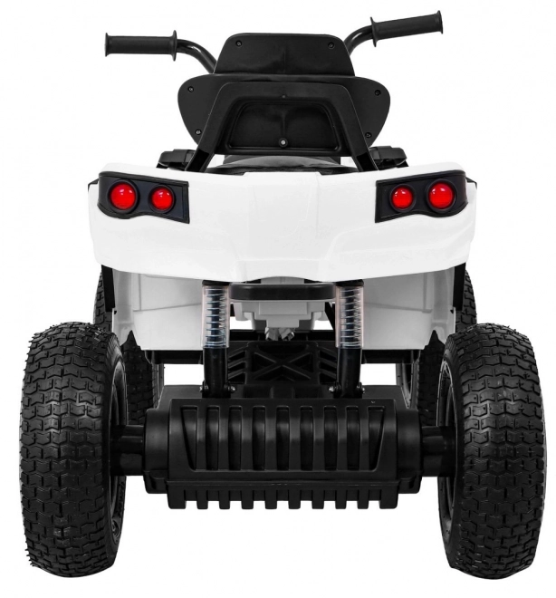 Dětská baterie ATV Air Quad White + nafukovací kola + rádio MP3 + startování zdarma