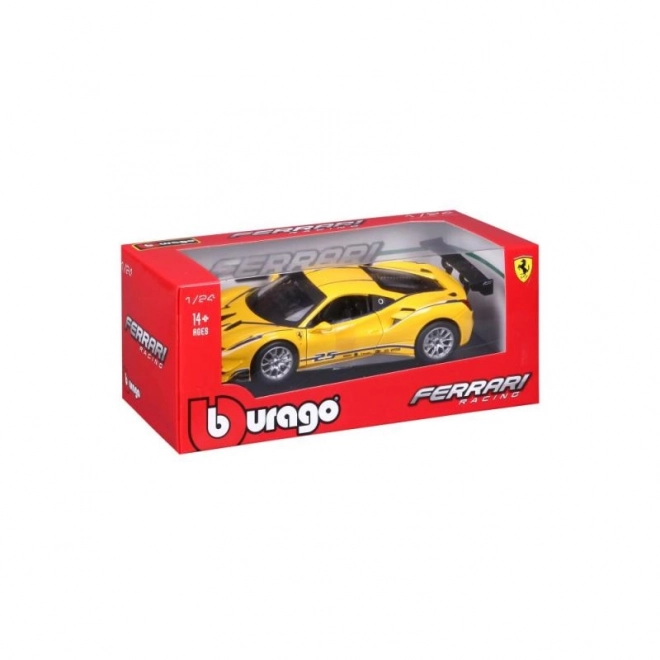 Model auta Ferrari 488 Challenge v měřítku 1:24 od Bburago