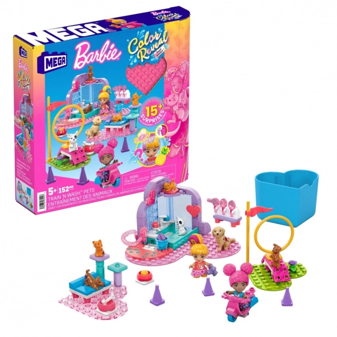 Barbie Color Reveal bloky Výcvik a péče o zvířata