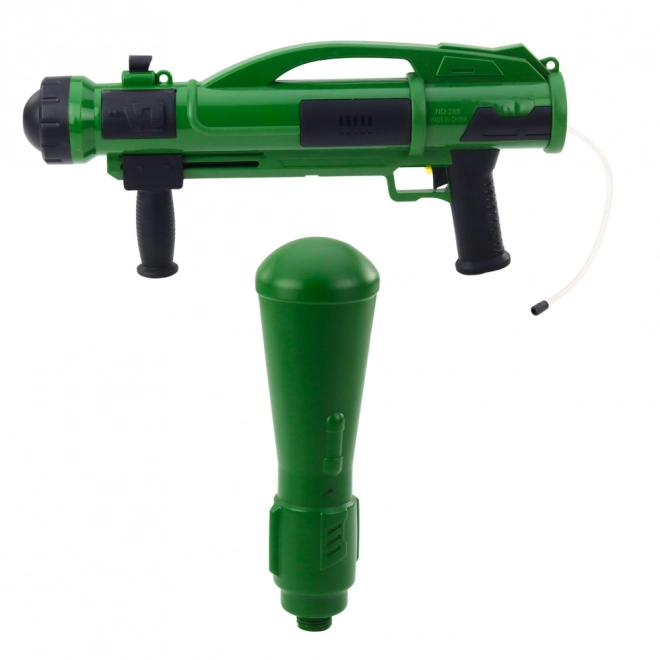 Vodní pistole Bazooka s pumpou 73 cm zelená