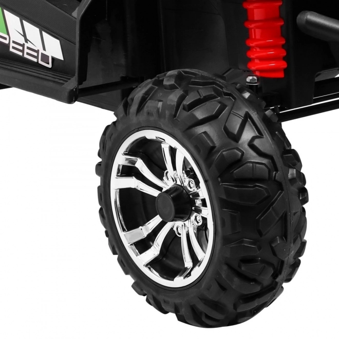 Dětská terénní buggy Grand Lift Bílá + pohon 4x4 + dálkové ovládání + nosič zavazadel + rádio MP3 + LED dioda