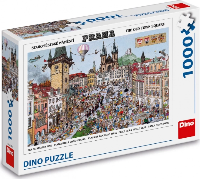 Puzzle Staroměstské náměstí 1000 dílků