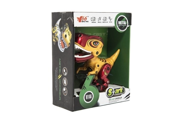 Dino robot se světelnými a zvukovými efekty 12 cm