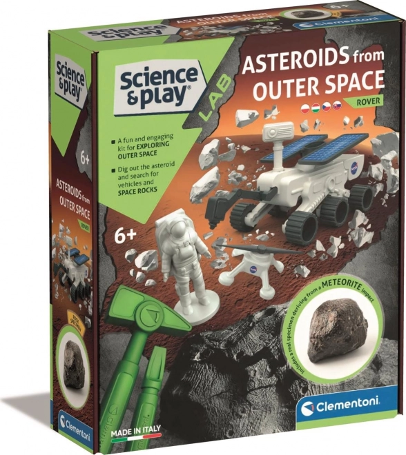 CLEMENTONI Science&Play Laboratoř: Průzkumná sada NASA s asteroidem