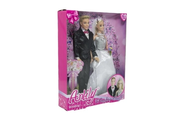 Panenky - Anlily a panáček Abel na svatbě